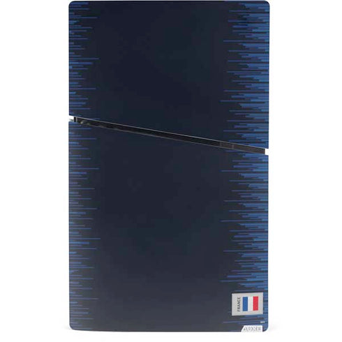 France Soccer Flag PS5 Slim Digital Edition Console Skin